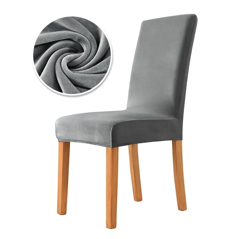 Lux Velvet Dining Chair Covers