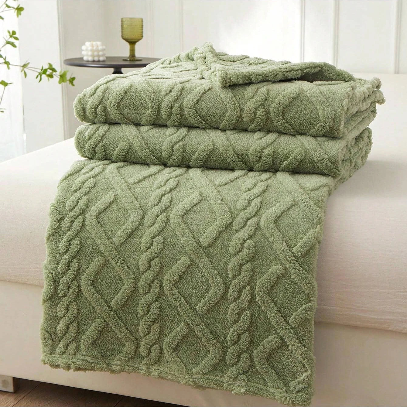 Cozy Coral Fleece Blanket