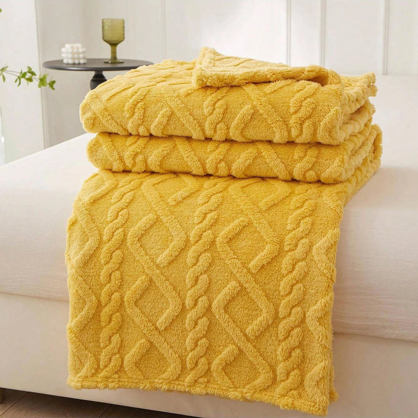 Cozy Coral Fleece Blanket