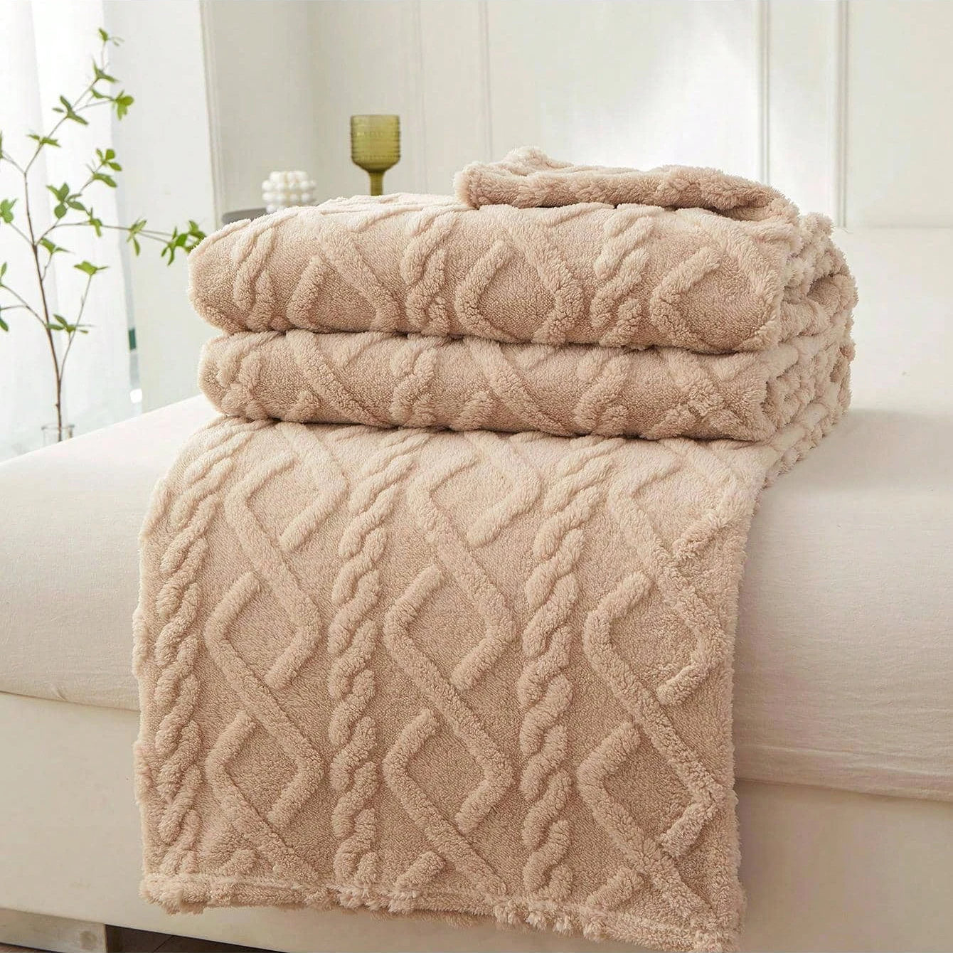 Cozy Coral Fleece Blanket