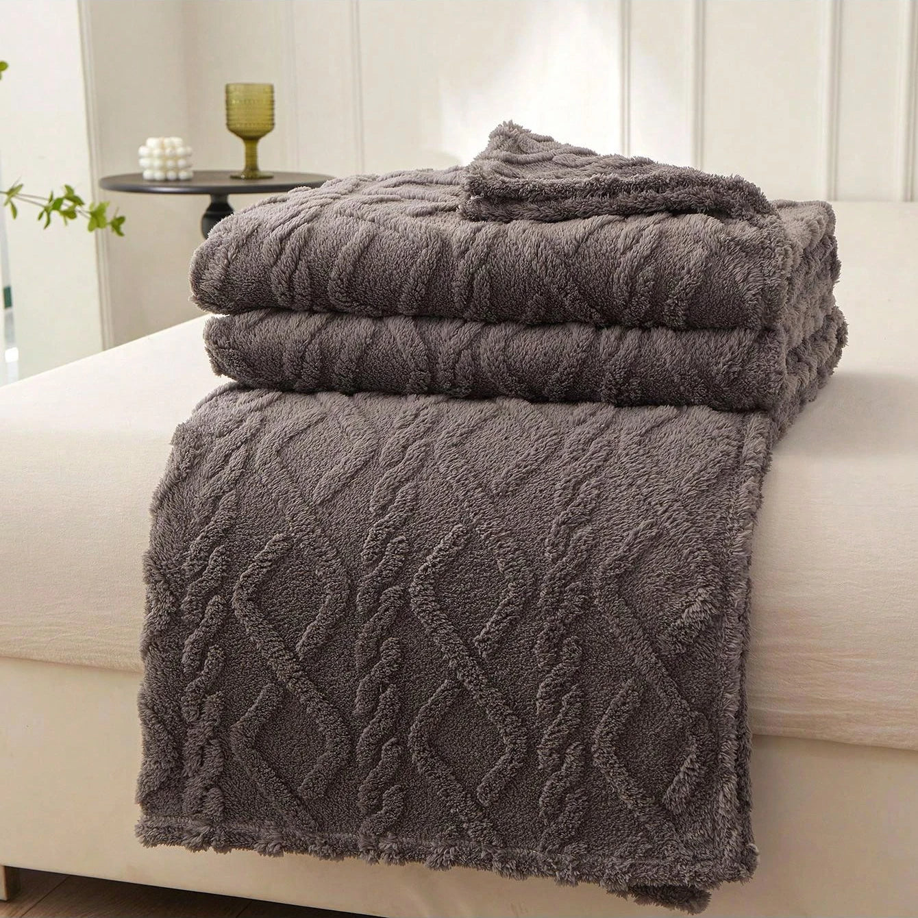 Cozy Coral Fleece Blanket