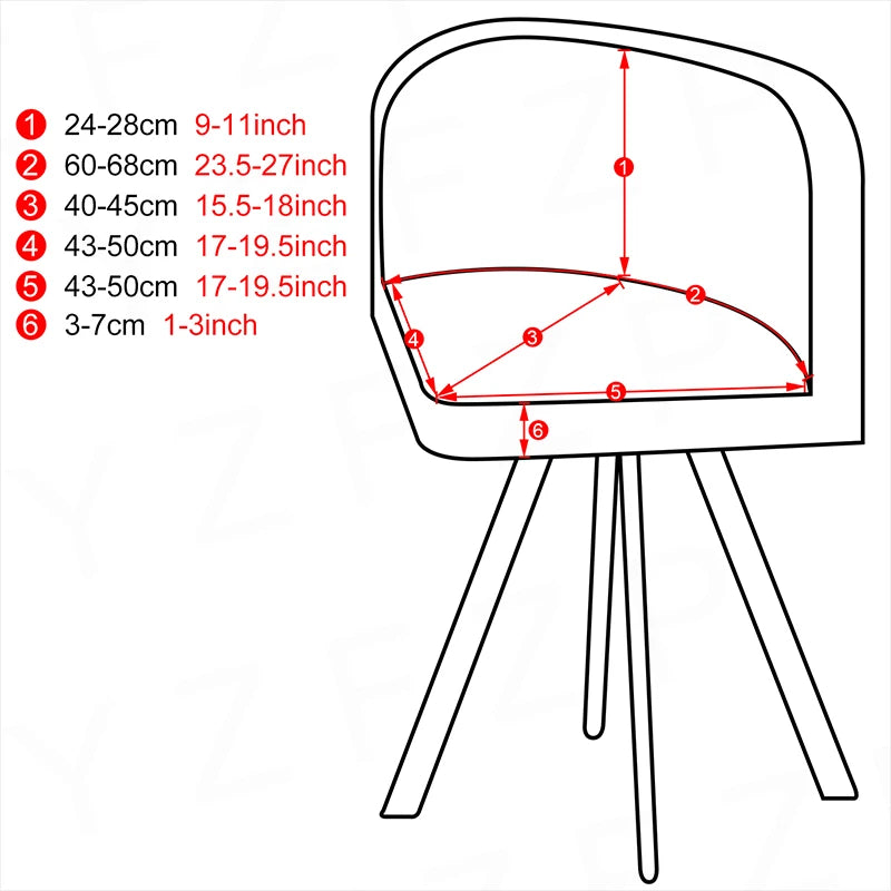 Cozy Polar Fleece Chair Cover