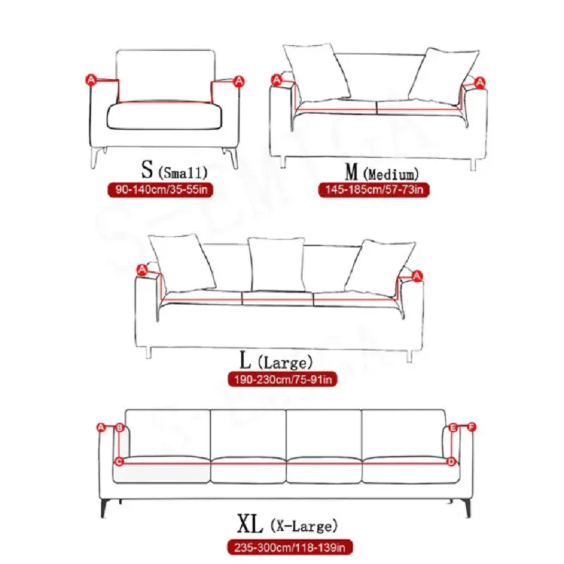 Cozy Stretch Sofa Covers