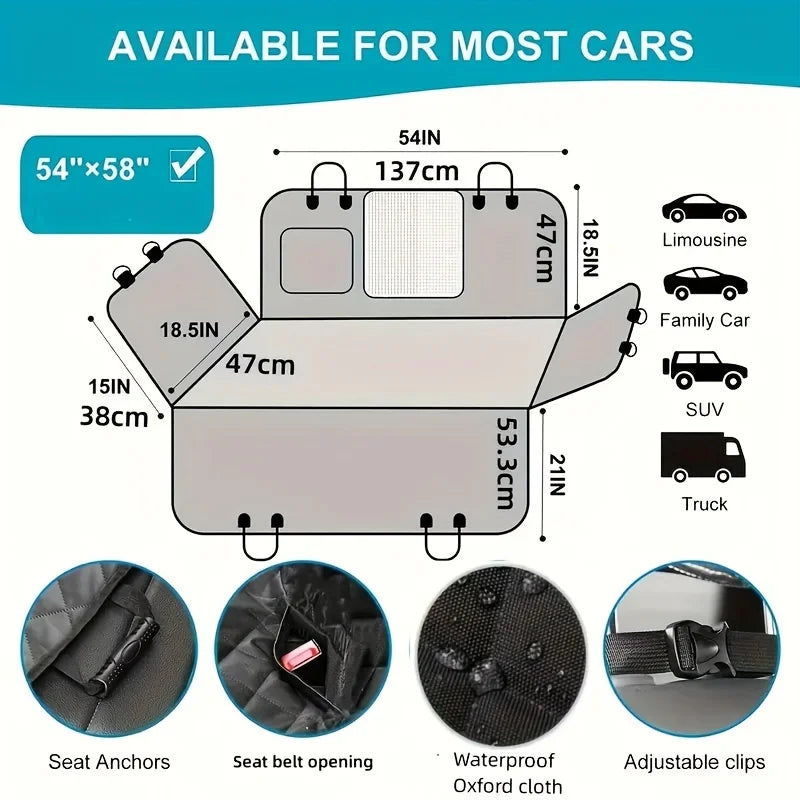 Comfy Paws Car Seat Cover