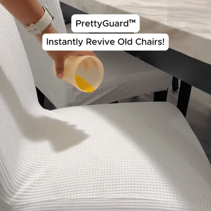 8pc PrettyGuard™ Chair Covers – Instantly Revive Old Chairs!