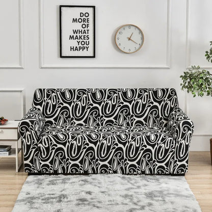 Floral Stretch Sofa Cover