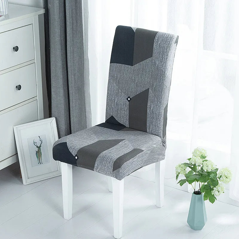 Stretchy Geometric Chair Protector