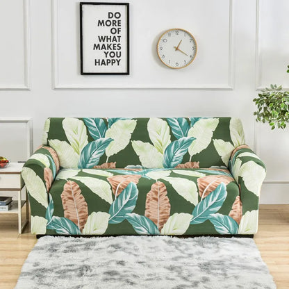 Floral Stretch Sofa Cover