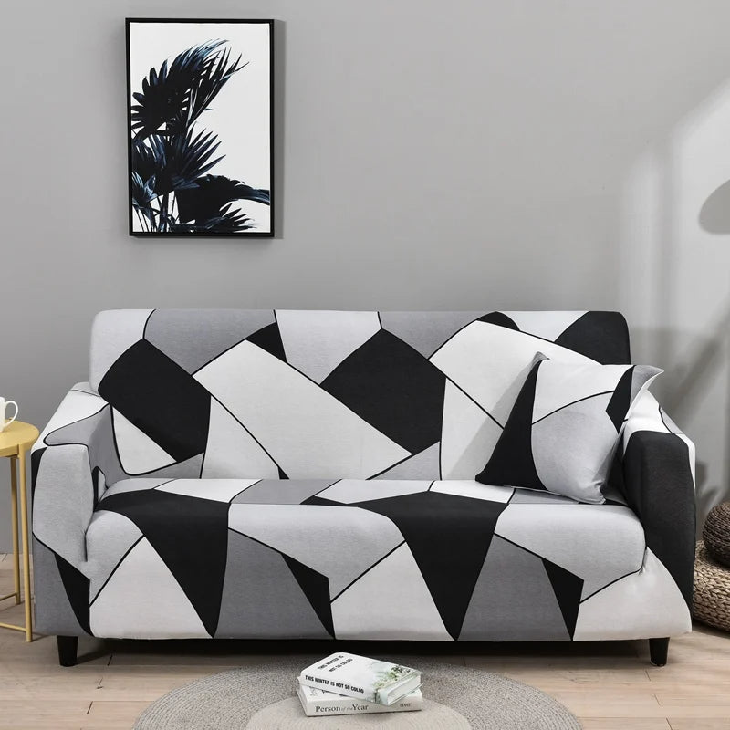 Floral Stretch Sofa Cover