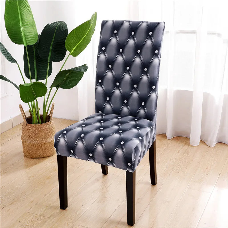Stretchy Geometric Chair Protector