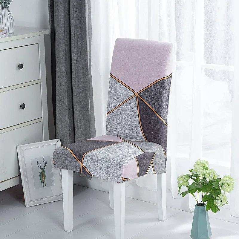 Stretchy Geometric Chair Protector