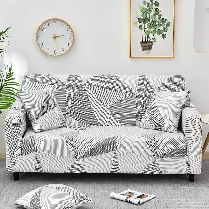 Floral Stretch Sofa Cover