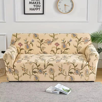 Floral Stretch Sofa Cover
