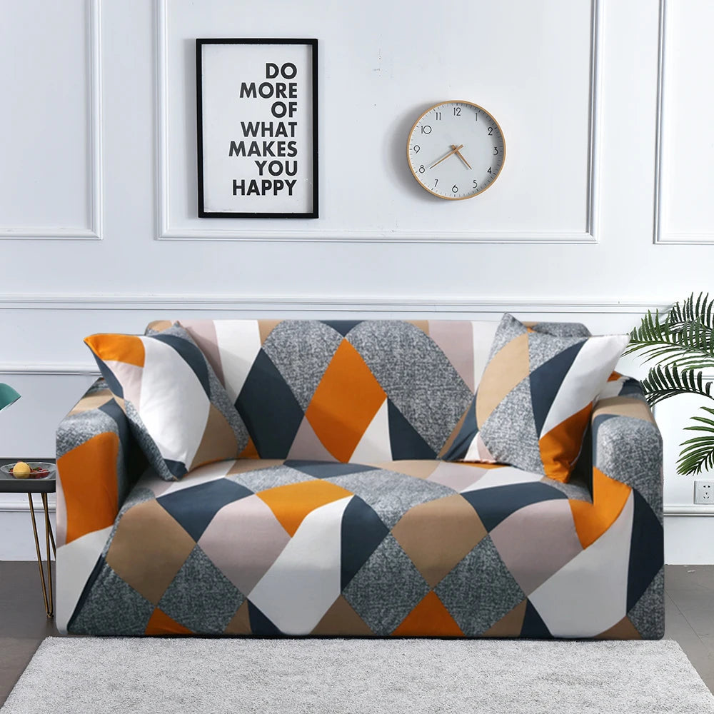 Floral Stretch Sofa Cover