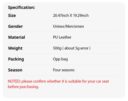 Universal Car Seat Protector