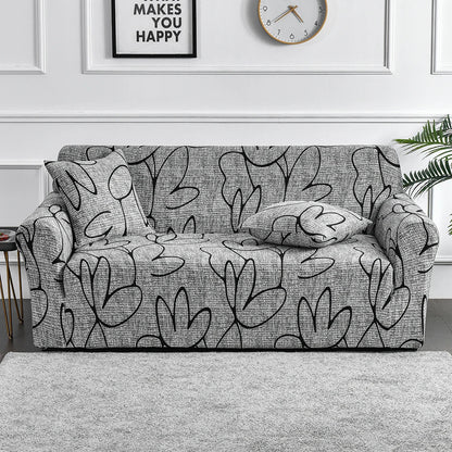 Floral Stretch Sofa Cover