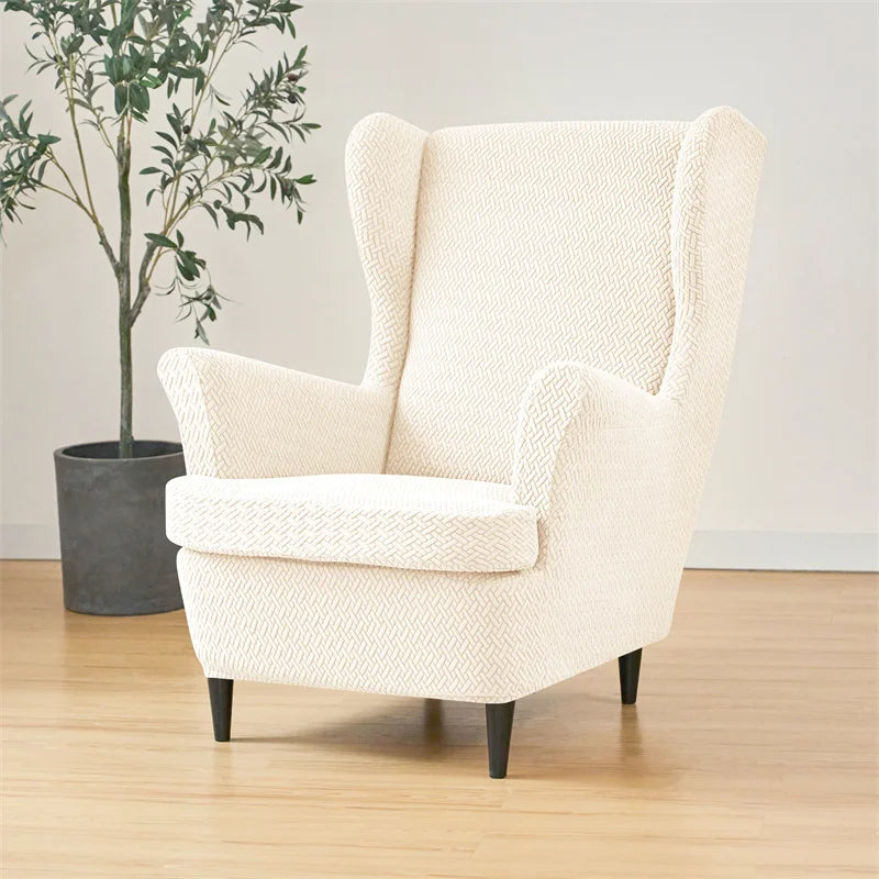 Stretchy Wing Chair Slipcover