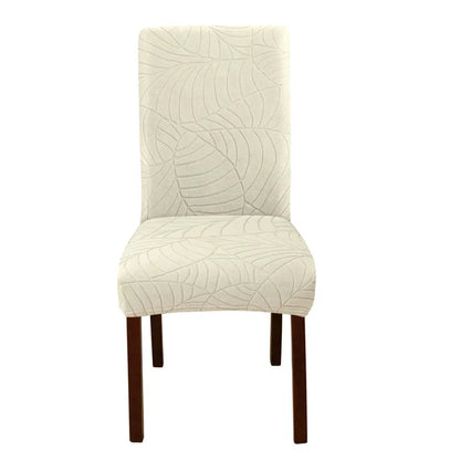 Leaf Jacquard Chair Covers