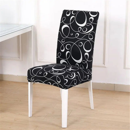 Stretchy Geometric Chair Protector