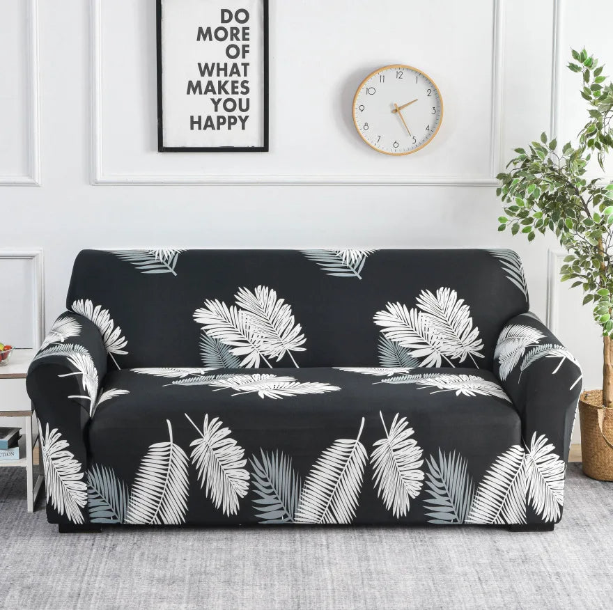 Floral Stretch Sofa Cover
