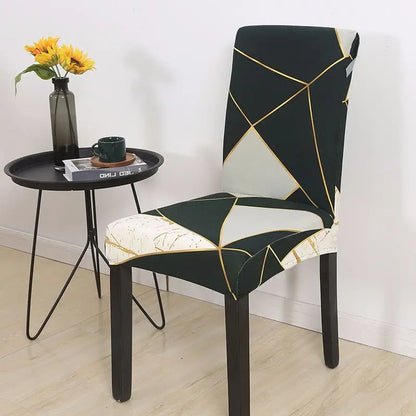 Stretchy Geometric Chair Protector