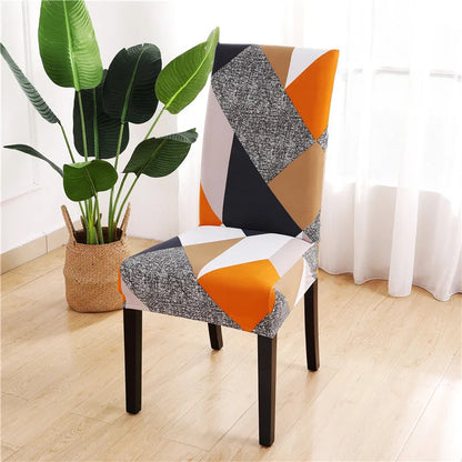 Stretchy Geometric Chair Protector