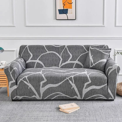 Floral Stretch Sofa Cover