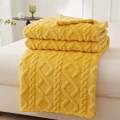 Cozy Coral Fleece Blanket