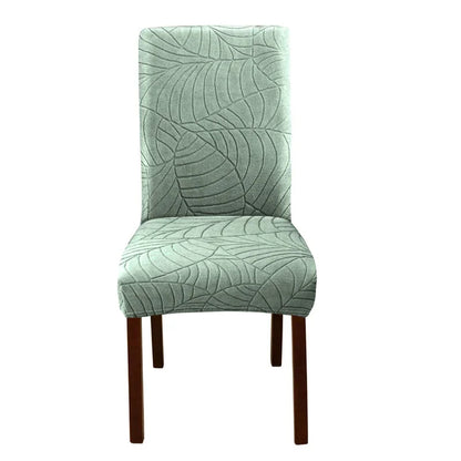 Leaf Jacquard Chair Covers