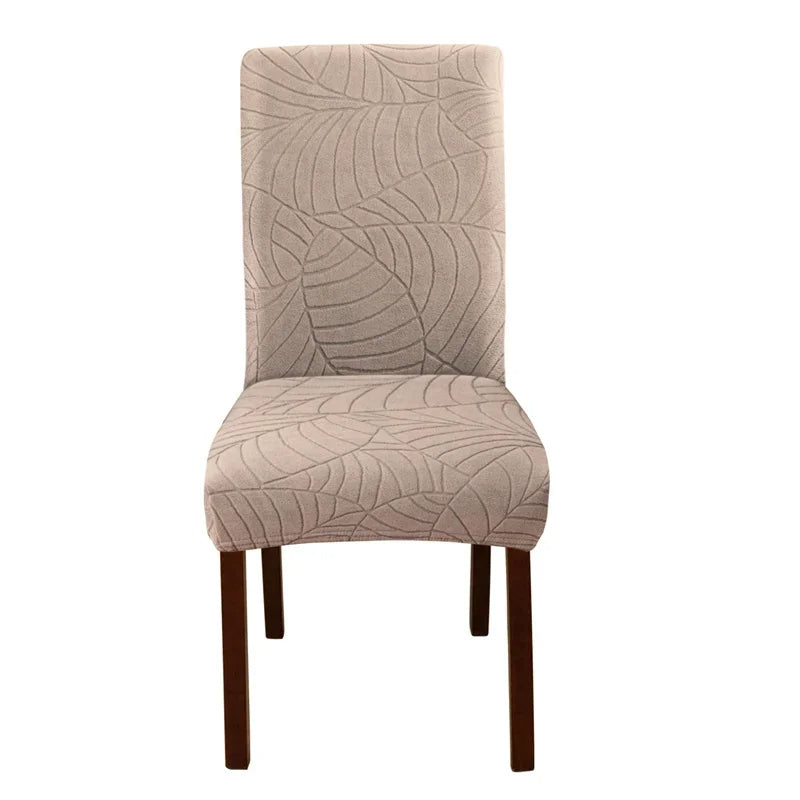 Leaf Jacquard Chair Covers