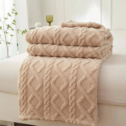 Cozy Coral Fleece Blanket