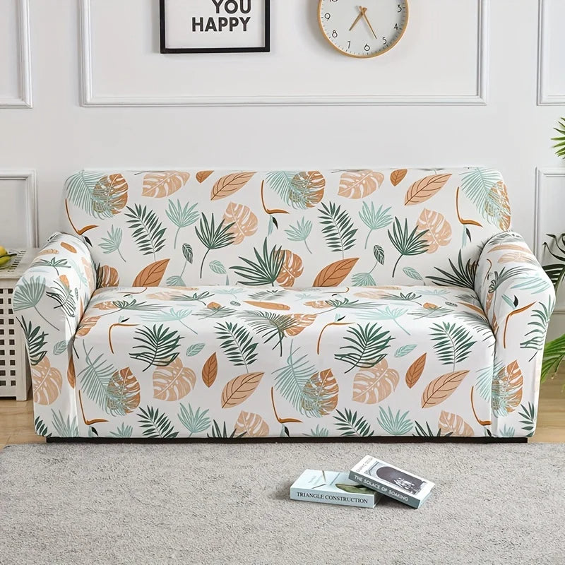 Floral Stretch Sofa Cover