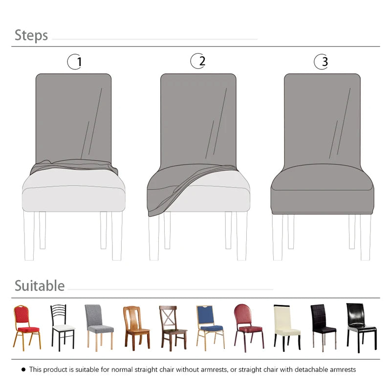 PrettyGuard Leaf Chair Cover