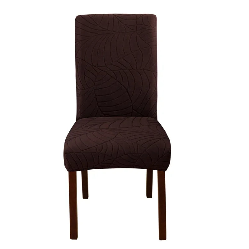Leaf Jacquard Chair Covers