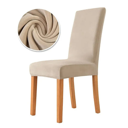 Lux Velvet Dining Chair Covers