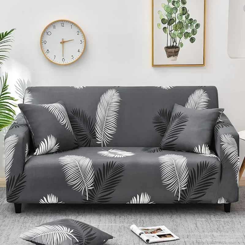 Floral Stretch Sofa Cover