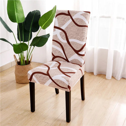 Stretchy Geometric Chair Protector