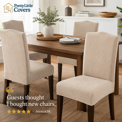 PrettyGuard™ Waterproof Chair Covers – Instantly Revive Old Chairs!