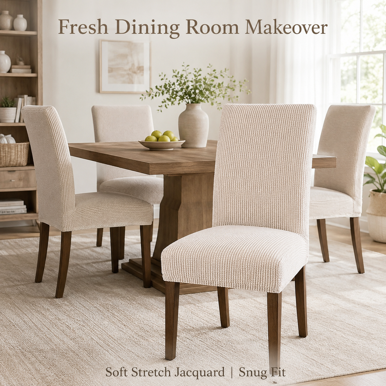 PrettyGuard™ Waterproof Chair Covers – Instantly Revive Old Chairs!