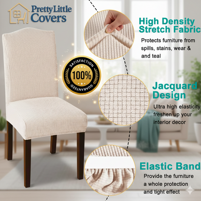 PrettyGuard™ Chair Covers – Instantly Revive Old Chairs!