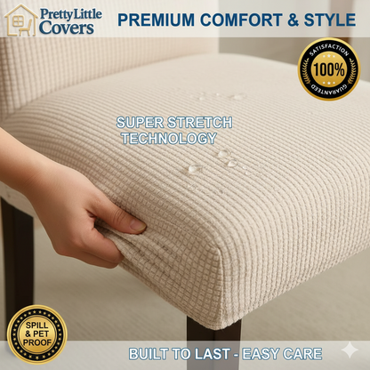 PrettyGuard™ Chair Covers – Instantly Revive Old Chairs!