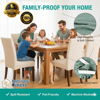 PrettyGuard™ Chair Covers – Instantly Revive Old Chairs!