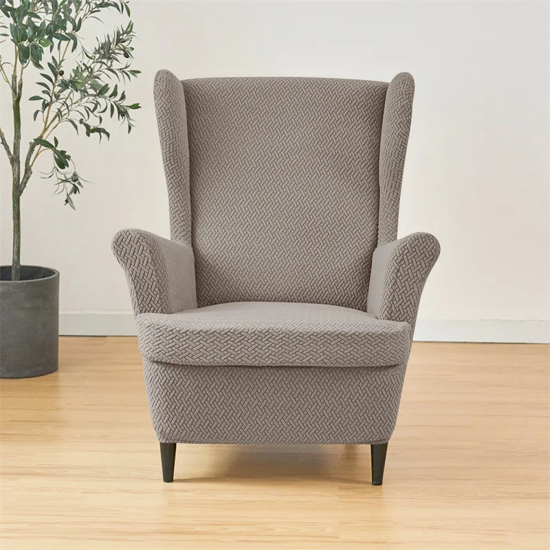 Stretchy Wing Chair Slipcover