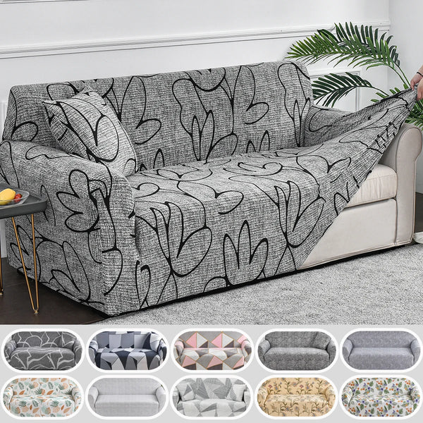 Floral Stretch Sofa Cover