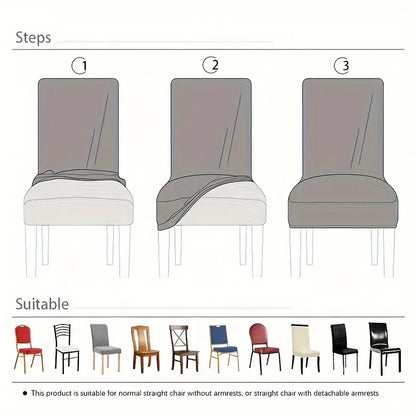 PrettyGuard Jacquard Chair Covers