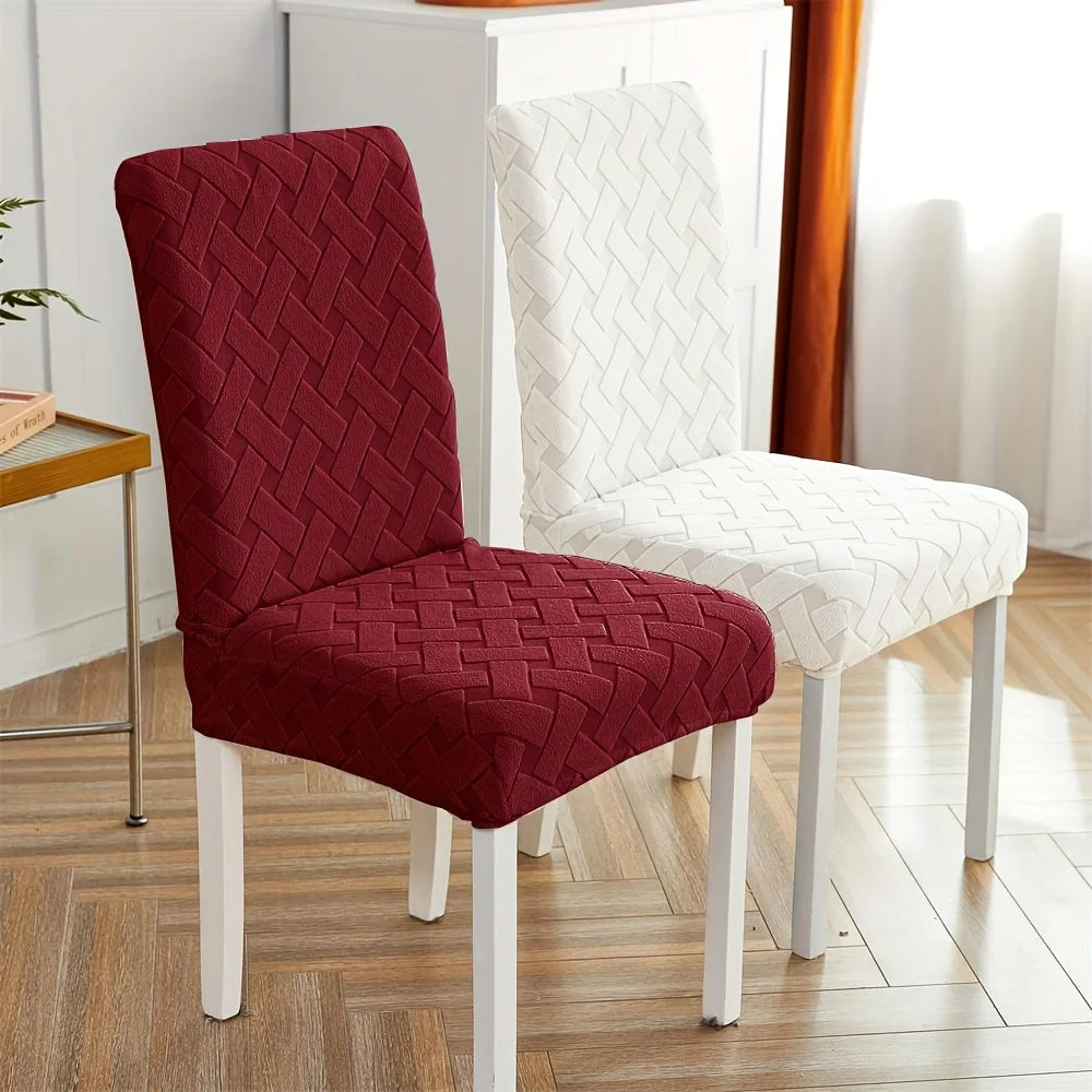 PrettyGuard Jacquard Chair Covers