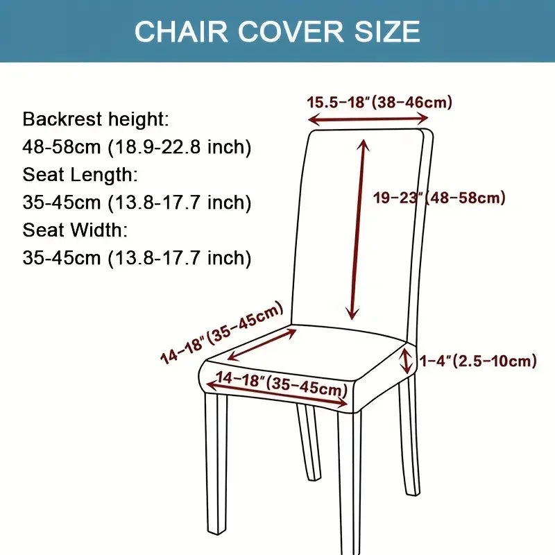 Chic Elastic Chair Covers