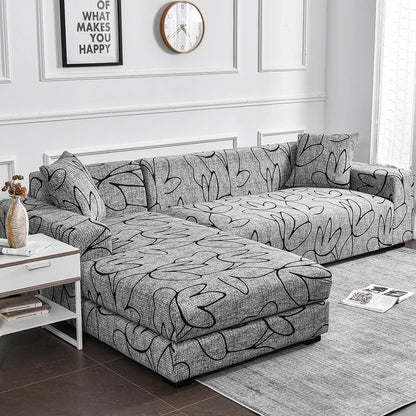 Floral Stretch Sofa Cover