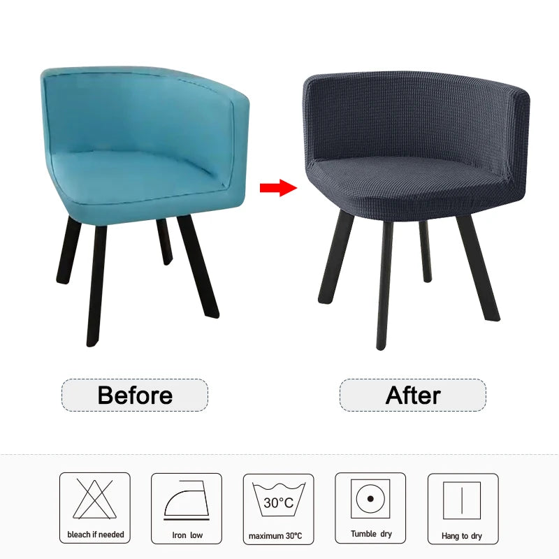 Cozy Polar Fleece Chair Cover