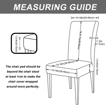 Lux Velvet Dining Chair Covers